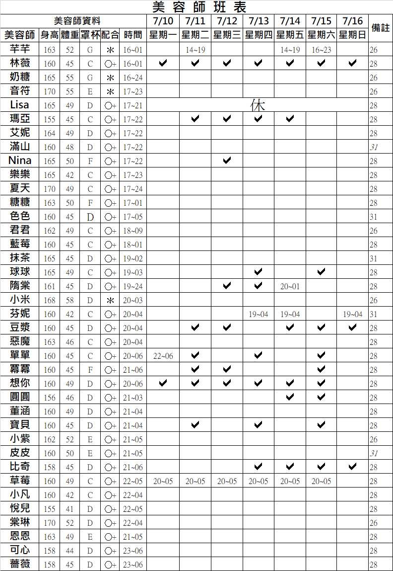 桃園按摩班表